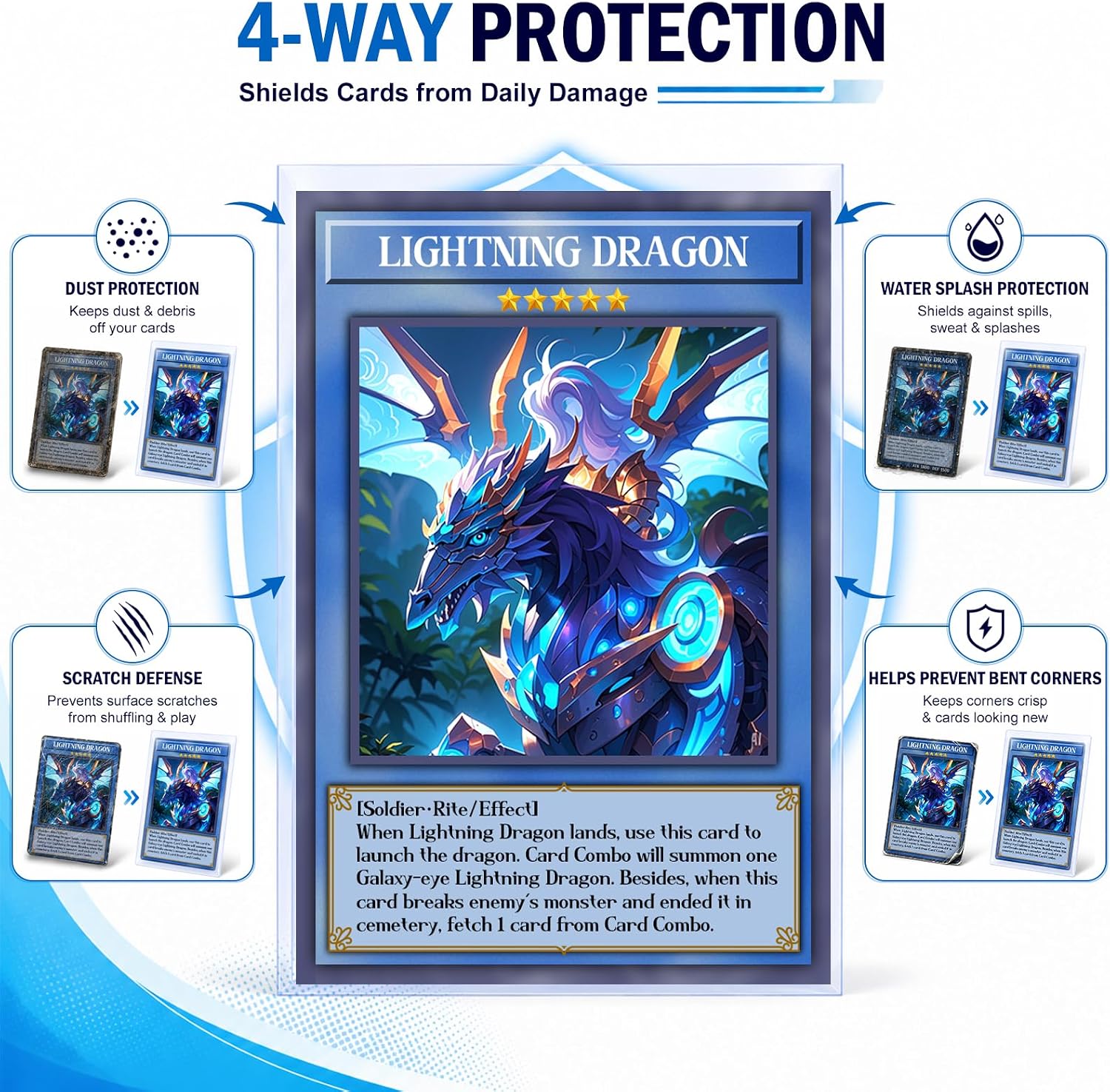 1000 Counts Card Sleeves Top Loaders for Trading Cards, Penny Soft Sleeves Baseball Card Sleeves Protectors Fit for