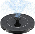 3.5W Solar Water Fountain for Bird Bath with 6 Nozzles & Fixed Pipes