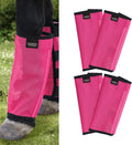 Loose Fitting Fly Boots UV-Protective Extra Tough Mesh Ventilated Four Fasteners Stay-on Design Protect Horse Legs &