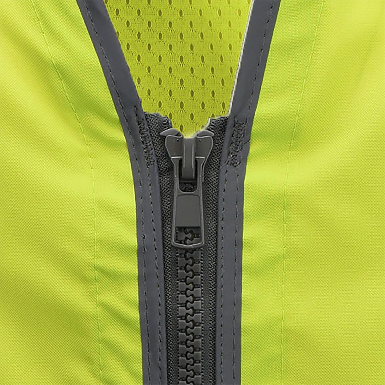 SV55 Hi Vis Type R Class 2 Engineer Safety Vest, Hi-Vis Green, M
