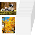 20 Pack 8''x10'' Sublimation Metal Photo Blanks, 0.45mm Aluminum Sublimation Blank for DIY Printing, Wall Decor, Room