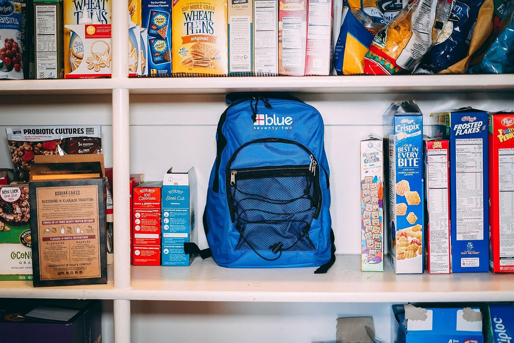 Blue Seventy-Two | 72 Hour Emergency Backpack Survival Kits for 1 Person | Survival Kit for Wildfires, Earthquakes
