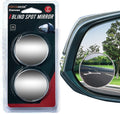 Blind Spot Mirror 2 Pack, 2 Inch Round HD Glass Convex Mirror for Car, Wide Angle Side Rearview, Waterproof 3M
