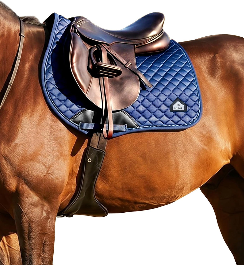 Saddle Pads for Horses Breathable English Half Pad Shock Absorbing