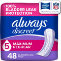 Adult Incontinence Pads for Women, Maximum Absorbency, Regular Length, Postpartum Pads, Up to 100% Bladder Leak