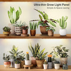 Plant Grow Light, 540 LEDs Full Spectrum Plant Lights for Indoor Growing, Under Cabinet Grow Lamp with 4/8/12H Timer