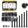 KADRICK 530PCS M3 Long Countersunk Screws Kit, M3-0.5MM Flat Head Screws