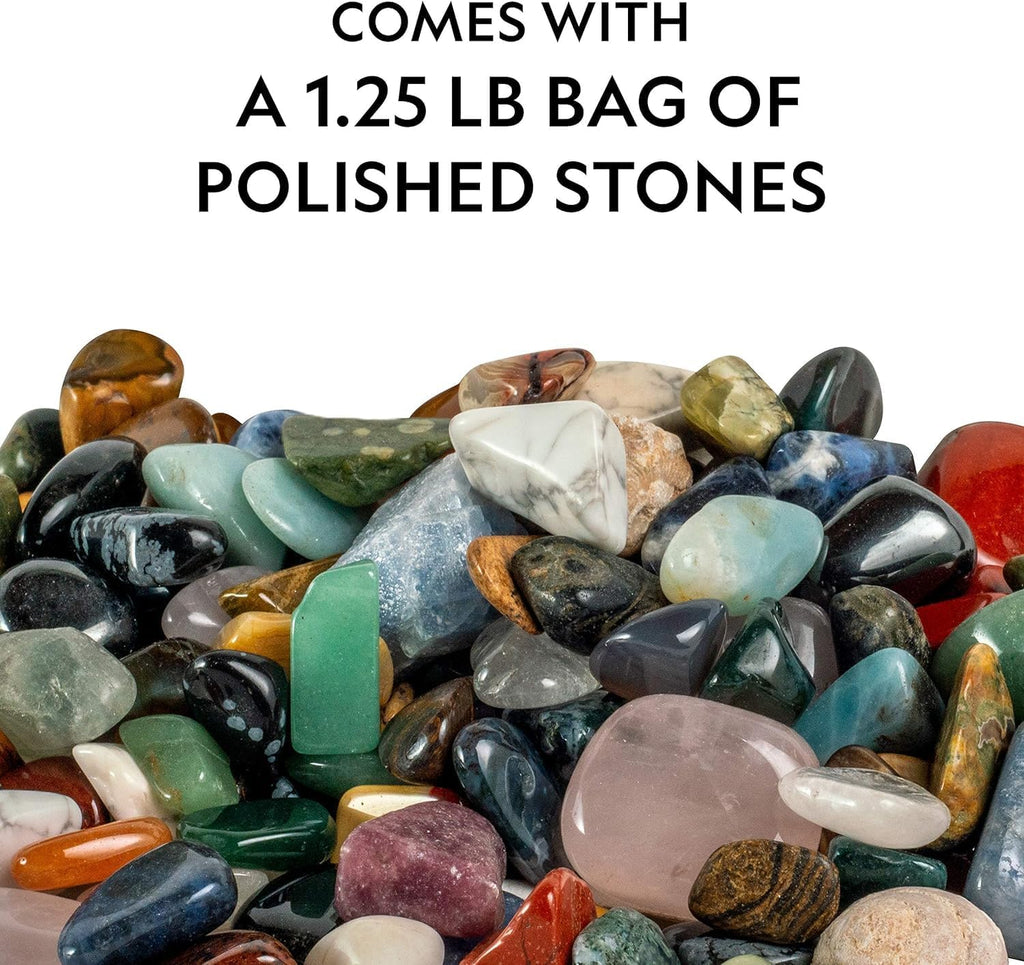 National Geographic Rock Collection with 50 Specimens to Share for Kids | 1.25 Lbs. Assorted Rocks, Minerals, and