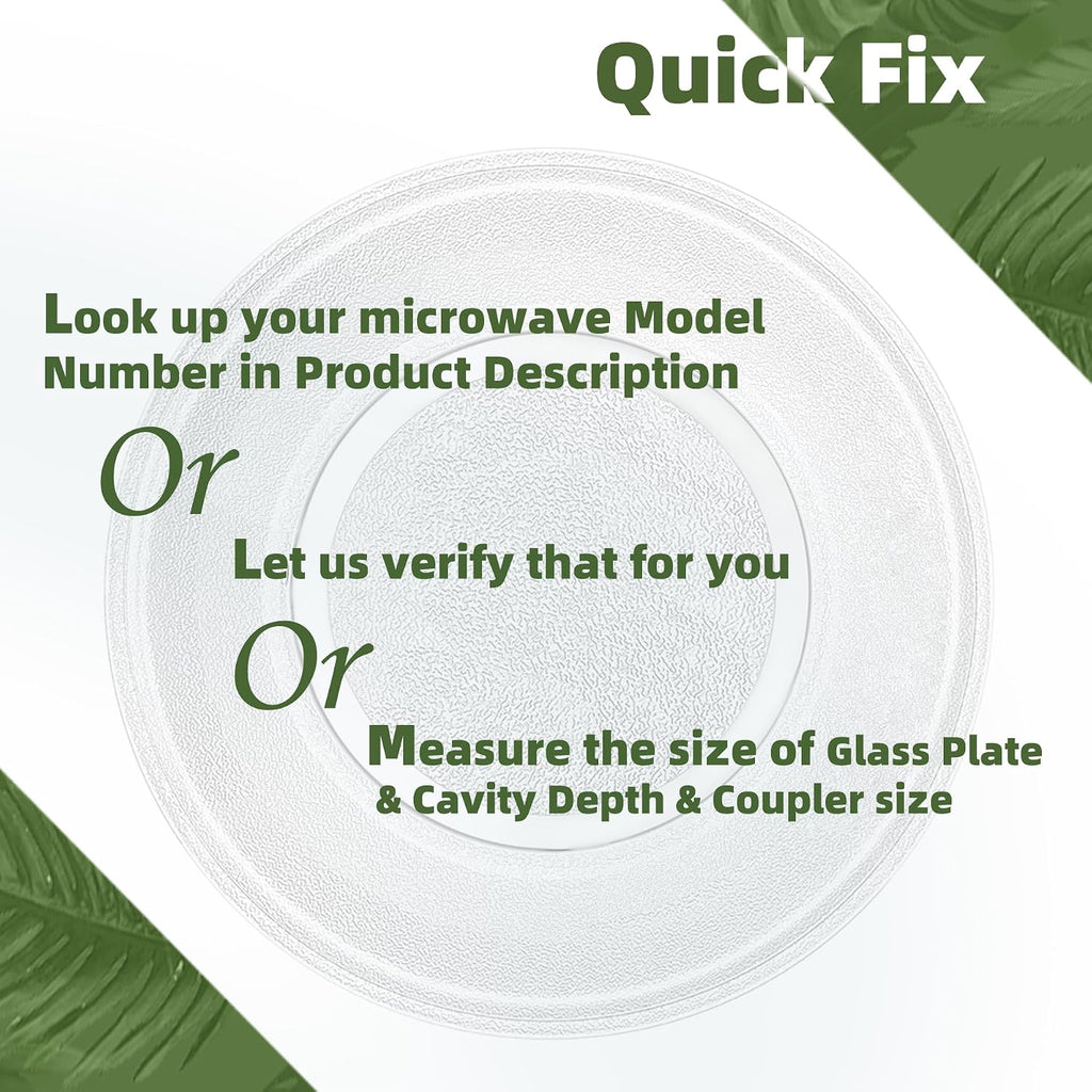 15.5" Microwave Plate For GE Microwave Glass Plate Replacement
