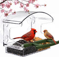 Window Bird Feeder with 4 Extra Strong Suction Cups