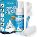 Shoe Cleaner, No-Rinse Deep-Cleaning Foam, Revives White Sneaker Fast | 6.76 oz Shoe Cleaning Kit with Soft Brush and