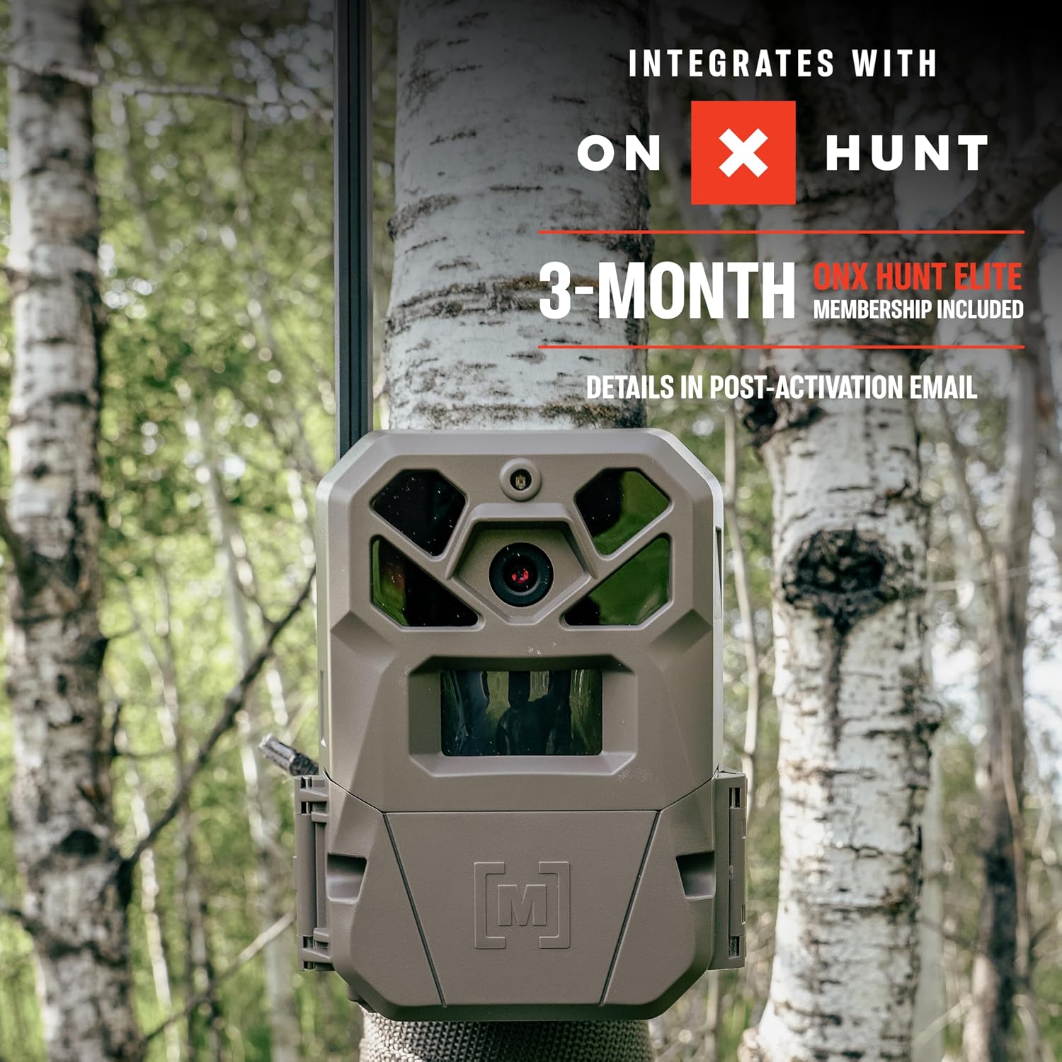 Edge 2 Pro Cellular Trail Camera - Auto Connect Nationwide 4G LTE - On Demand 40MP Photo - 1440P Video with HD Audio