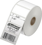 2.25" x 1.25" Thermal Labels | 4 Rolls | 1,135 Labels/Roll | 4,540 Total | fits Zebra, Munbyn, Rollo, Godex, Arkscan