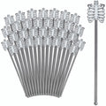 Halloween Skeleton Drink Stirrers, 36 Pack, 7-Inch Cocktail Sticks