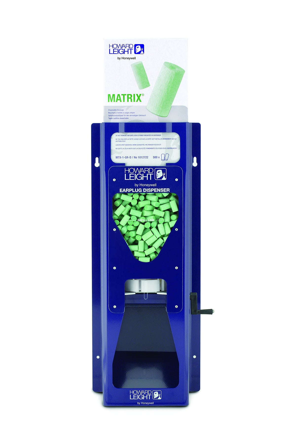 by Honeywell Leight Source 500 Earplug Dispenser (LS-500), blue