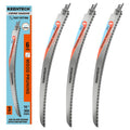 KEENTECH 15" Arc-Shaped Reciprocating Saw Blades, Fast Wood & Tree Pruning