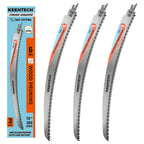 KEENTECH 15" Arc-Shaped Reciprocating Saw Blades, Fast Wood & Tree Pruning