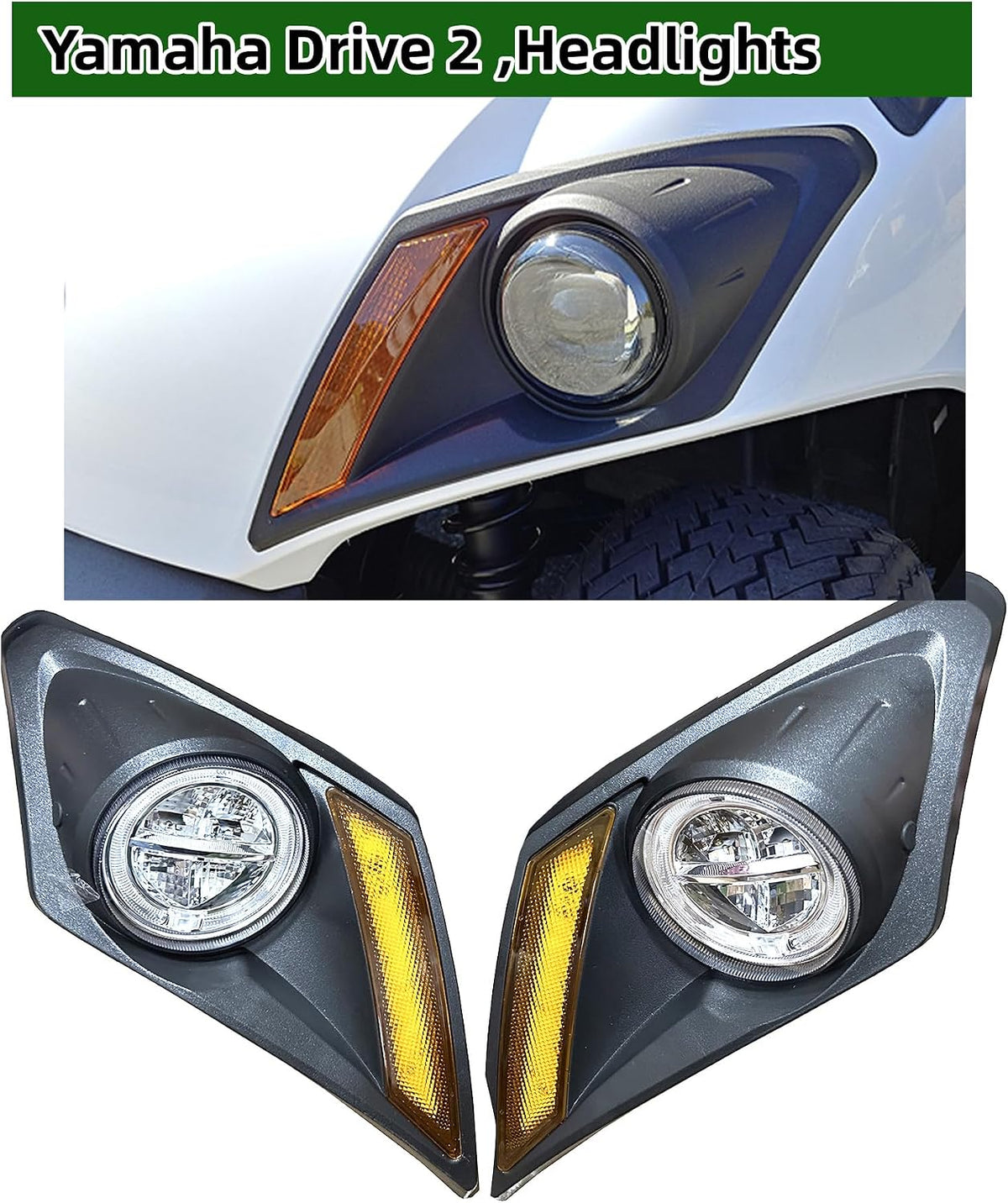 Dr.Acces Golf Cart LED Light Kit Yamaha Drive2 2017+ Headlight Taillight