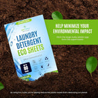 Eco-Friendly 80 Loads Ultra Concentrated Laundry Detergent Sheets