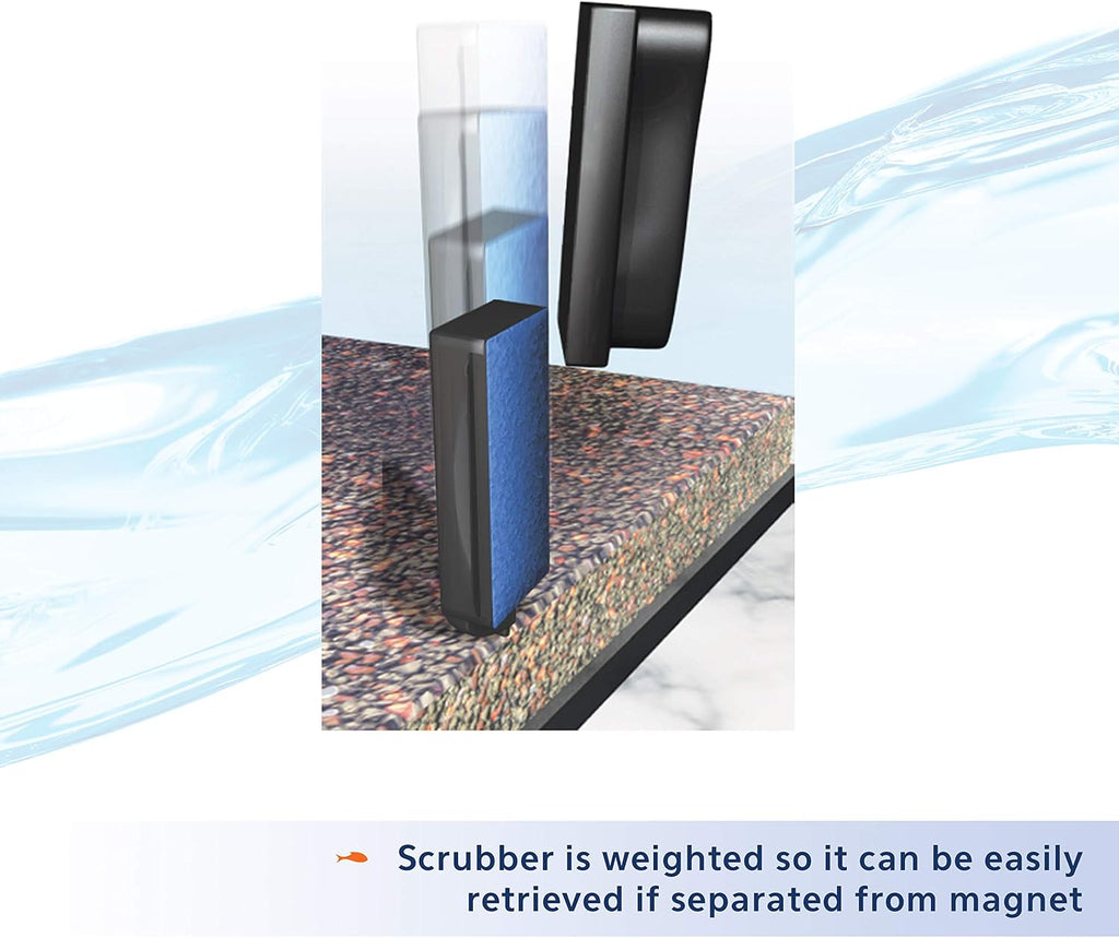 Aquarium Algae Scraper, Fish Tank Cleaning Magnet, Small