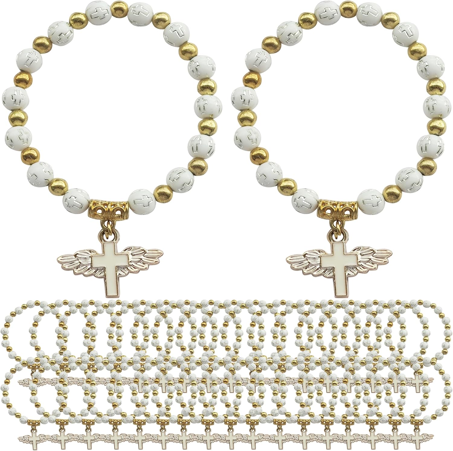 Angel Bracelet Baptism First Communion Favors Bulk