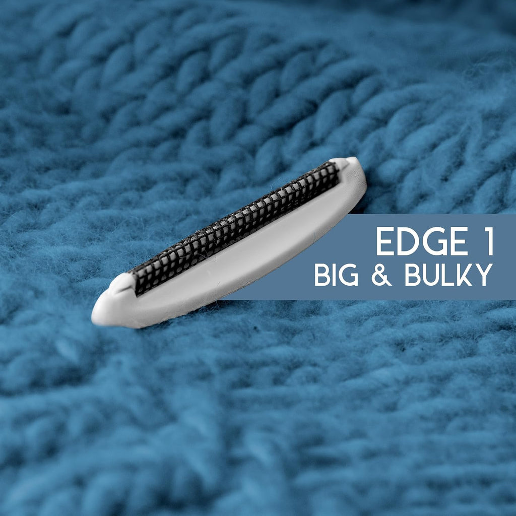 Battery-Free 4-in-1 Fabric Shaver & Lint Brush | Ultimate Fuzz Remover | Adjustable Depiller Lint Remover for