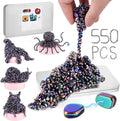 LovesTown 550 PCS Ferrite Putty Stones, Magnetic Beads, Multicolor