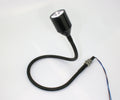 PilotLights Gooseneck Panel Light, Map Light, Post Light - White LED, 18" Length, 12VDC On/Off Switch