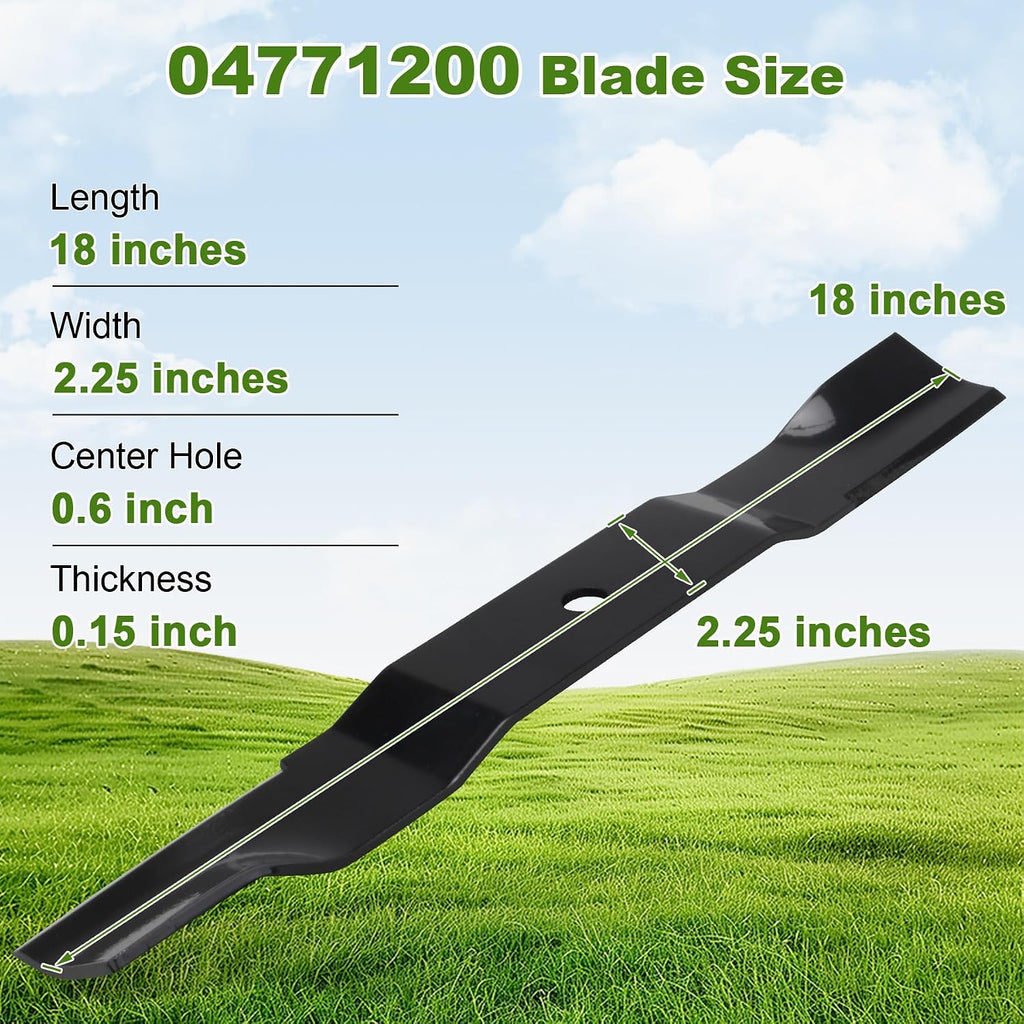 04771200 Lawn Mower Blades Fit for ARIENS/Gravely 52" Deck Zero Turn Mowers