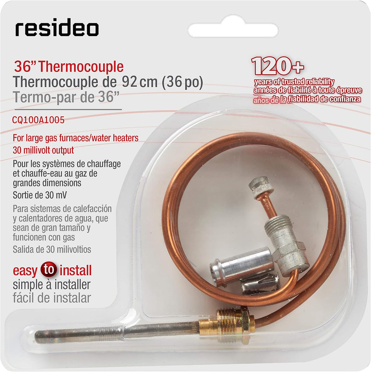 Resideo 36-Inch Replacement Thermocouple