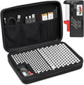 Large Capacity Battery Storage Case with Tester, Portable Organizer Bag for 300 AA & AAA Batteries, Household Home