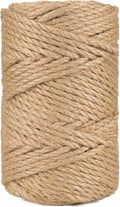 5MM Jute Rope,164Feet Strong and Heavy Duty Jute Twine String