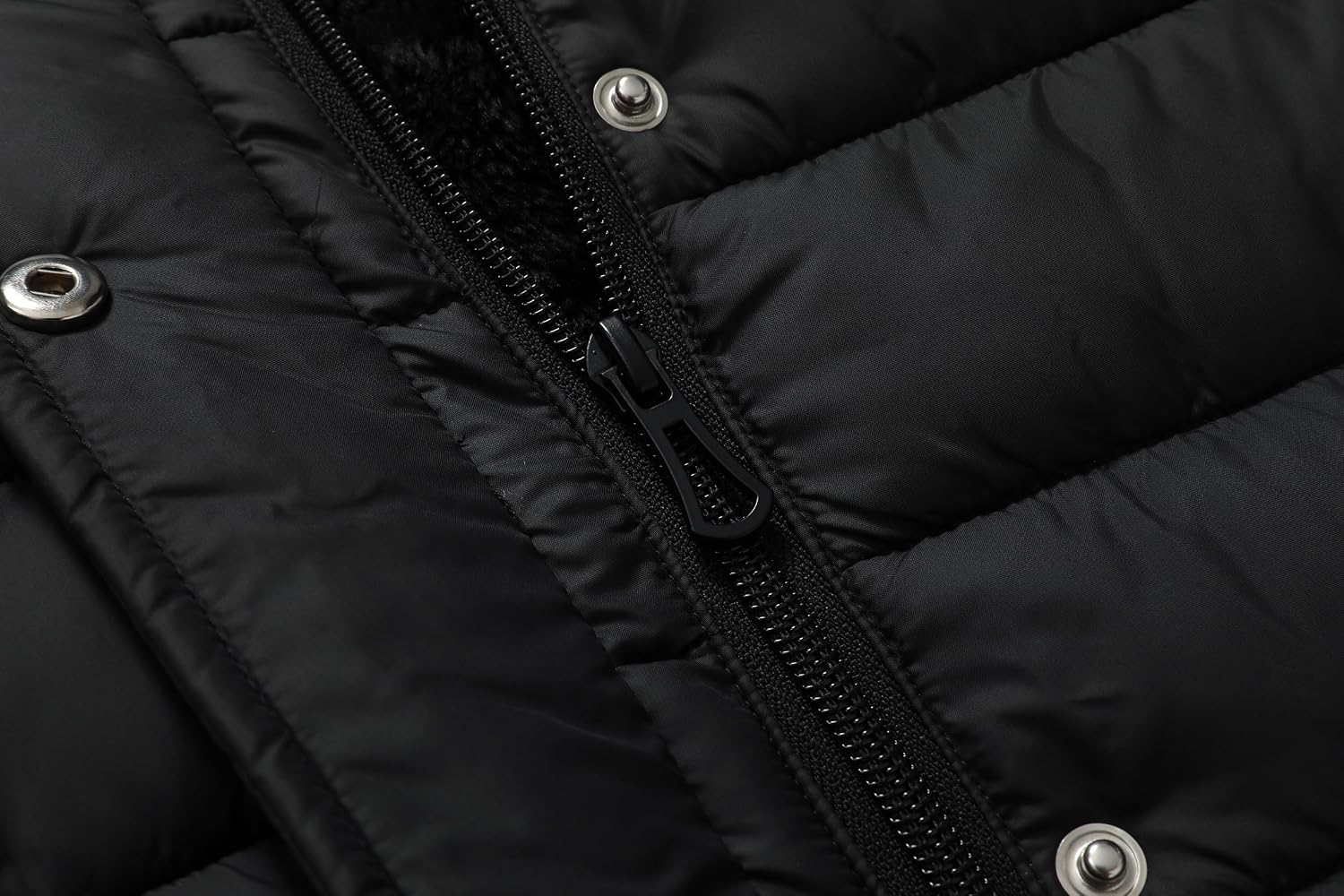 Girls Long Puffer Winter Coat Kid's Removable Hood Parka Jacket | Waterproof Polyester Outer, Soft Fleece Lined