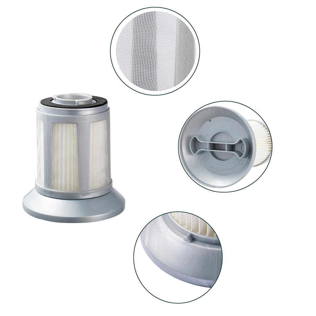 Moreffi 2-Pack HEPA Filter Kit for Bissell Zing Canister Vacuum