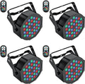 Stage Lights 36 LED Par Lights, U`King RGB Par Light Uplights Stage Lighting Indoor for Christmas Halloween Music