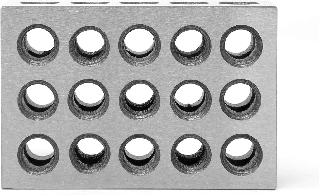 WEN 10423 3 x 2 x 1-Inch Steel-Hardened Precision 123 Blocks, Two Pack