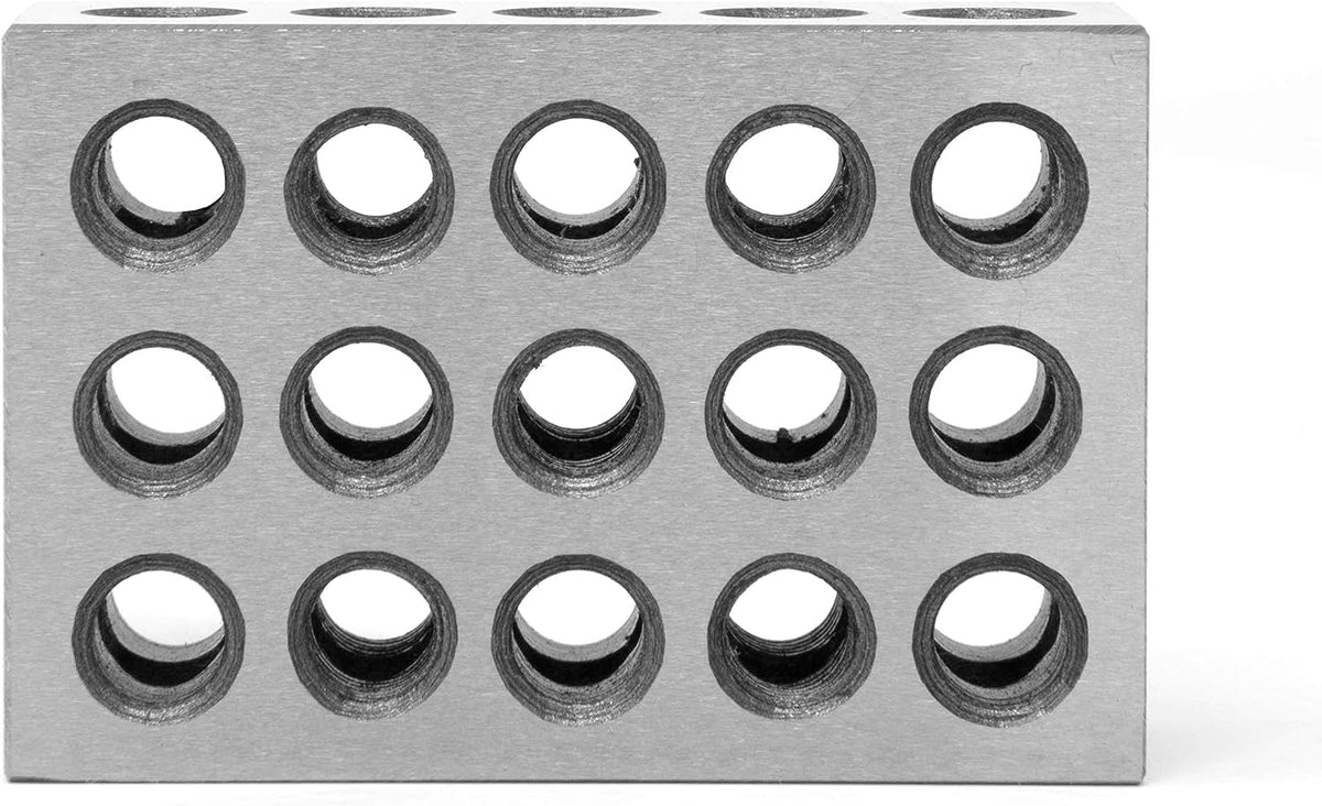 WEN 10423 3 x 2 x 1-Inch Steel-Hardened Precision 123 Blocks, Two Pack