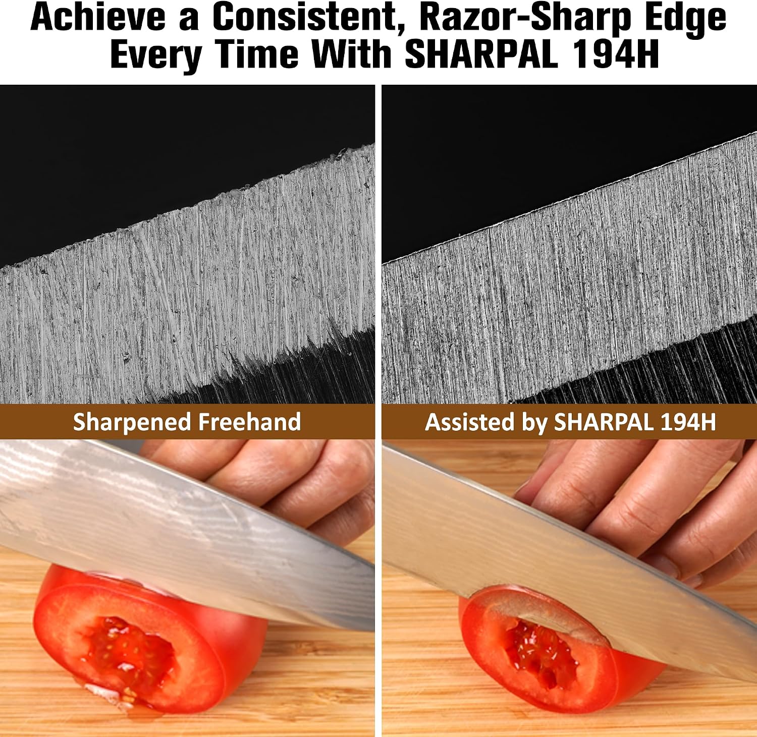 194H Whetstone Knife Blade Sharpener Sharpening Stone Angle Guide | Chisel/Plane Iron Blade Honing Guide, Knife Edge