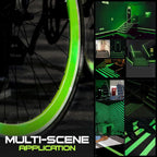 1 Inch x 60 FT Glow in The Dark Tape – Pack of 2 Rolls – Bright Rechargeable Fluorescent Glow – Luminous for Outdoors