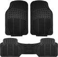 Automotive Floor Mats Solid ClimaProof for all weather protection Universal Fit Trimmable Heavy Duty fits most Cars