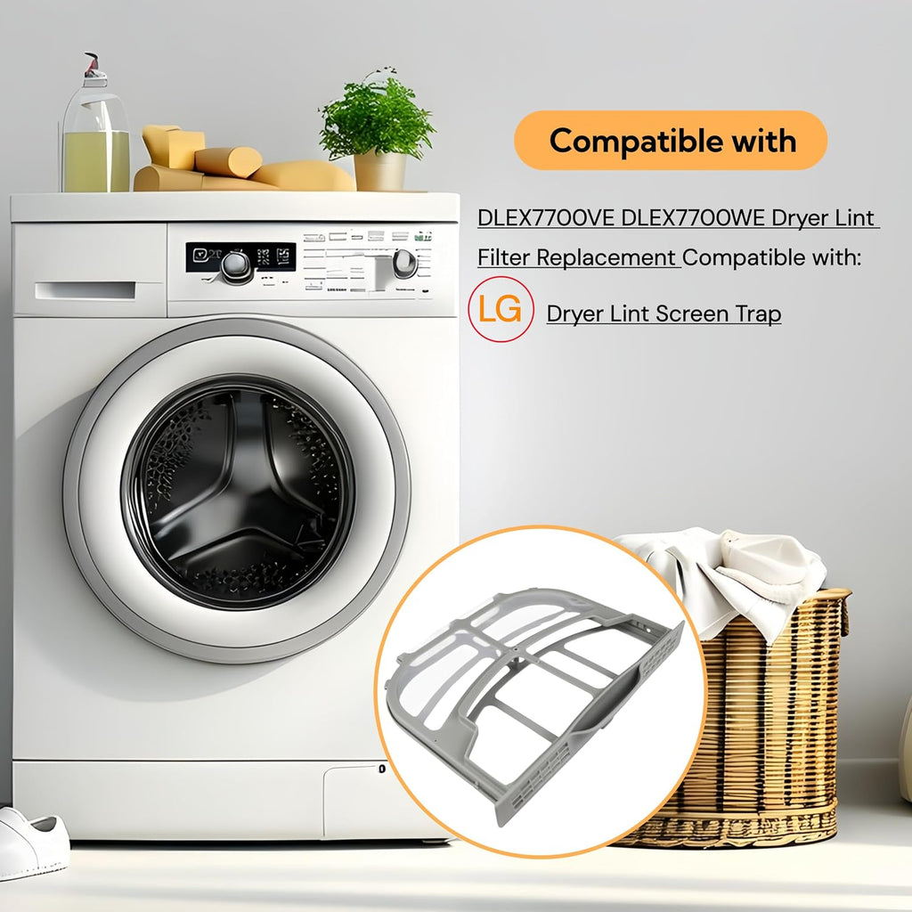 ADQ74233201 Dryer Lint Filter Compatible with LG DLEX7700VE DLEX7700WE