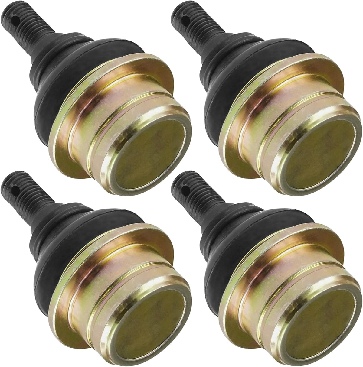 Caltric 4 Upper and Lower Ball Joints Compatible With Suzuki Kingquad LT-A750X LTA750X 2008-2026