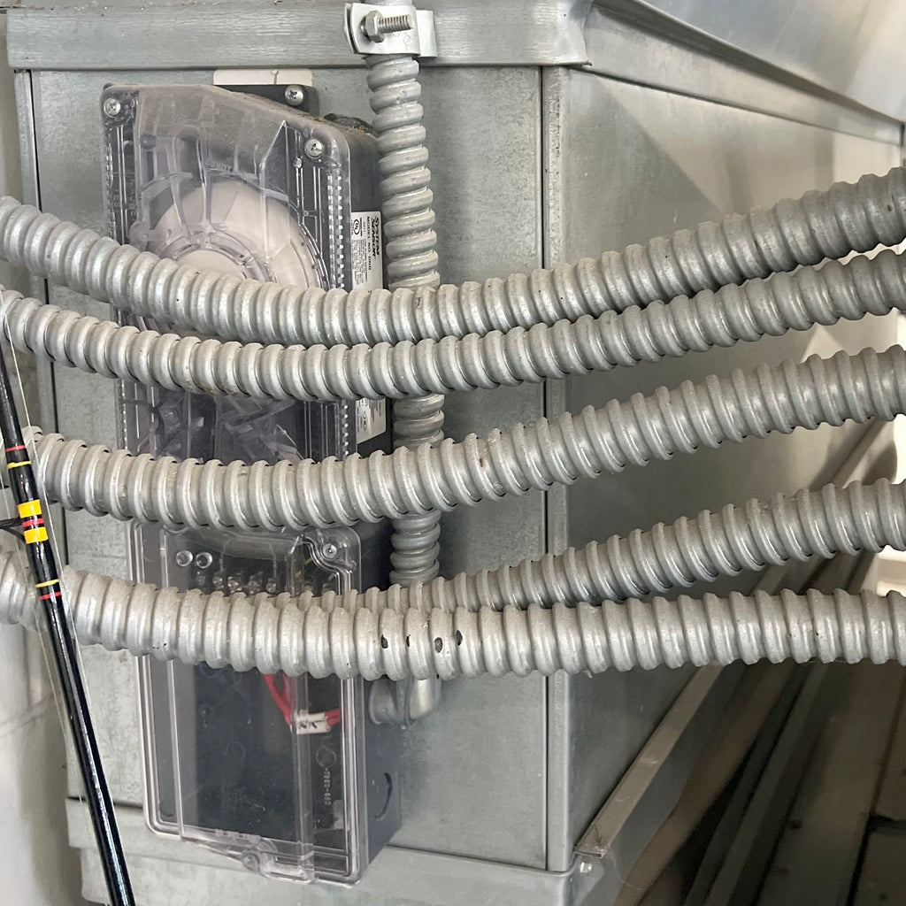 Maxxima 1 in. x 25 ft. Galvanized Steel Flexible Conduit