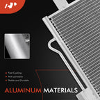 A-Premium Air Conditioning Condenser Compatible with Ford & Lincoln