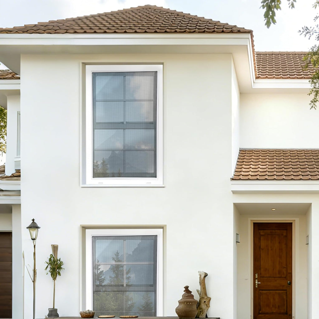 36" x 64" Vinyl Double Hung Window, White