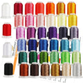 s 40 Colors 100% Polyester Machine Embroidery Thread 40WT