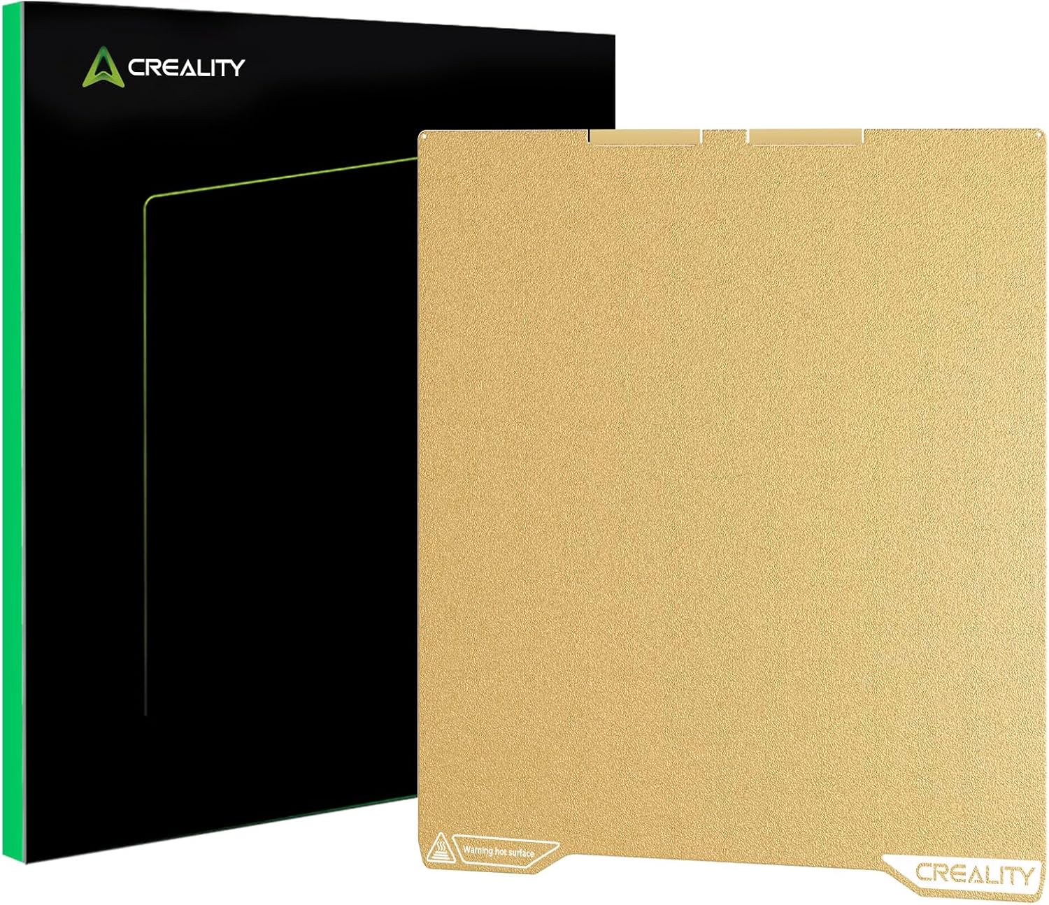 K2 Build Plate, 270x293mm Textured PEI Sheet Magnetic Flexible Removable Spring Steel Printing Plate 3D Printer Bed