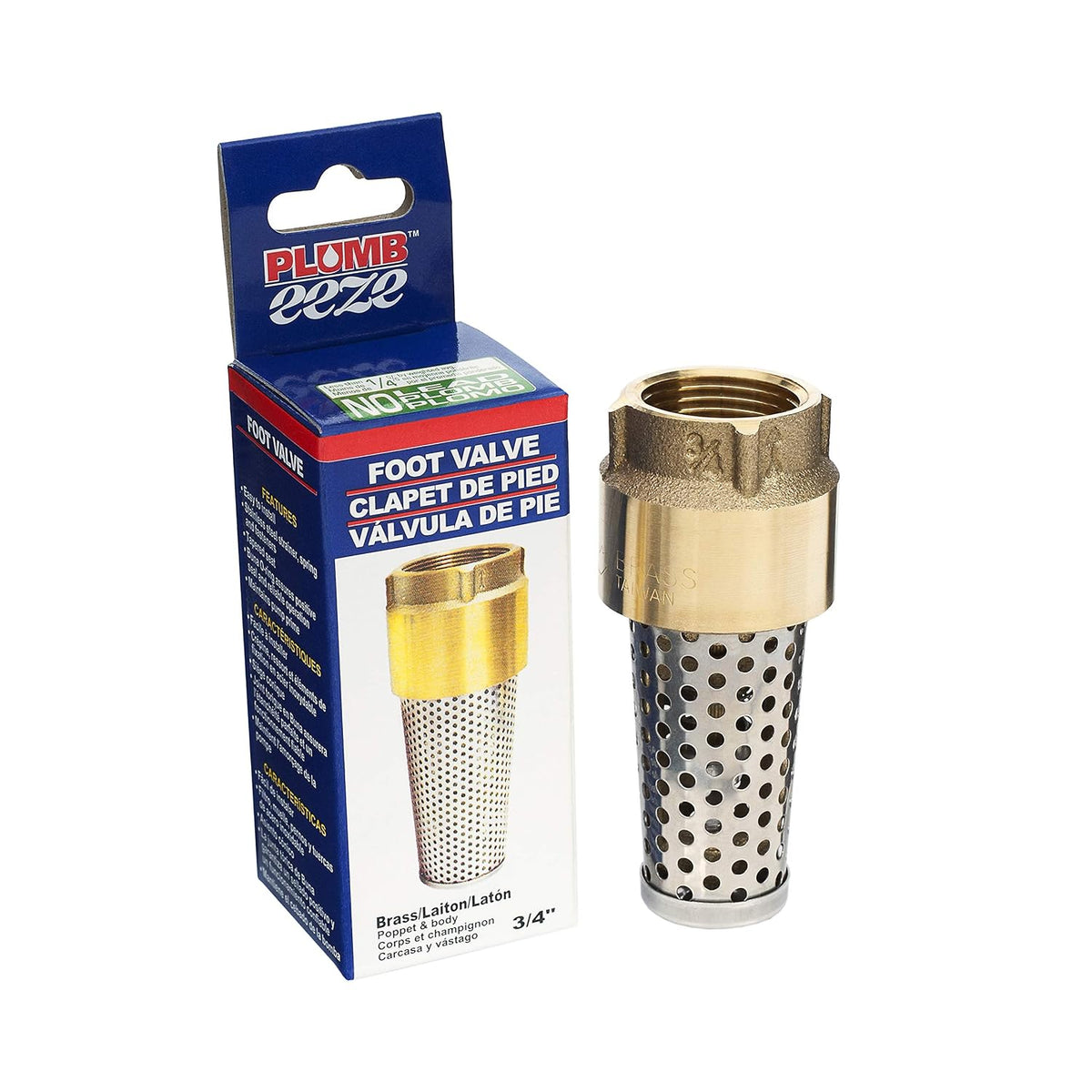 PENL-FV075 Foot Valve, One Way 3/4"