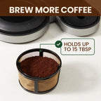 Reusable Keurig Duo Coffee Filter Basket for K-Duo Gen 2 - Mesh Replacement