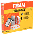 FRAM Extra Guard Round Plastisol Engine Air Filter Replacement, Easy Install w/Advanced Engine Protection and Optimal Performance, CA6304